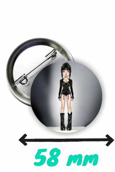 Major Selection BLACKPINK Lisa Temalı 58 mm Rozet