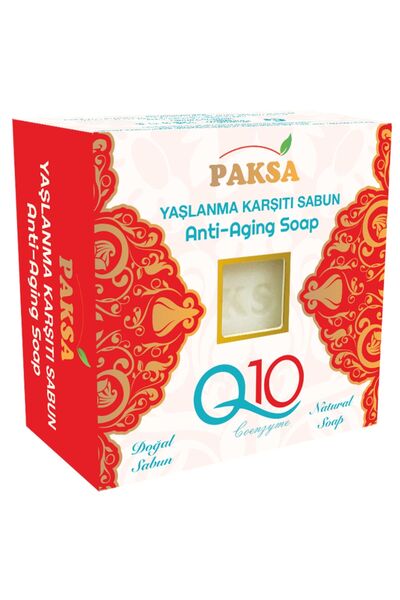 paksa صابون طبيعي مضاد للشيخوخة Q10 - باكسا