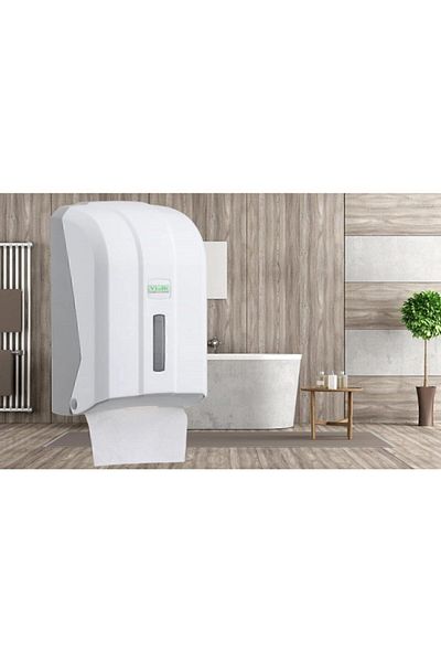 Vialli K6z Z Layer (ATTENCE: WC TOILET PAPER) Dispenser Mini Size White