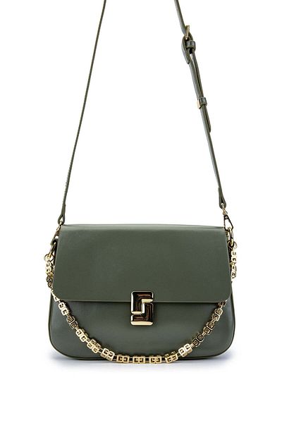 Tamer Tanca Green Vegan Women's Shoulder Bag