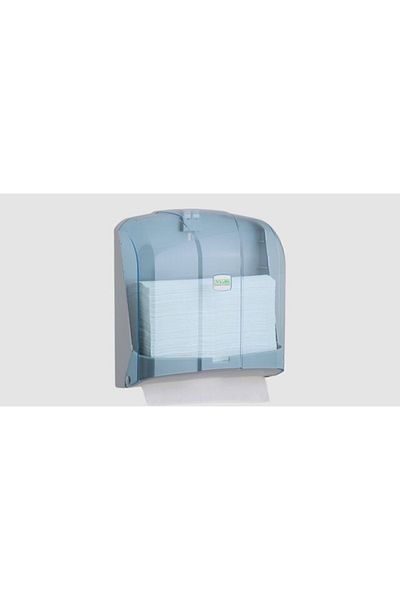 Vialli Kh300t Z Fold Paper Towel Dispenser Transparent 300 Pieces