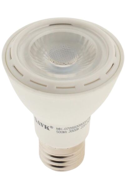 şavk Şavk 7W 3000K (Sarı Işık) Par20 E27 Duylu Led Spot Ampul