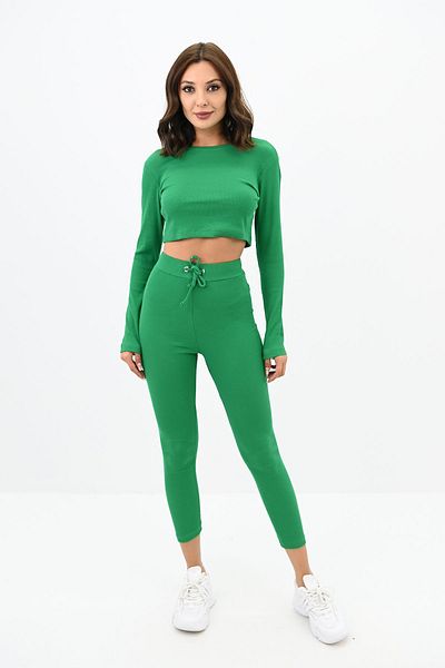 Koza Butik Σετ γυναικείο καλσόν Camisole Crop - 3727-23