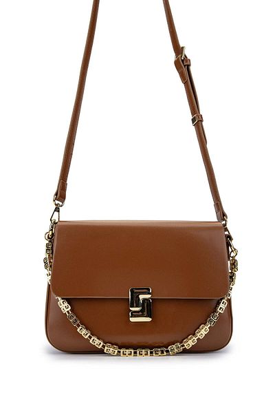 Tamer Tanca Women's Shoulder Bag - Vegan Camel