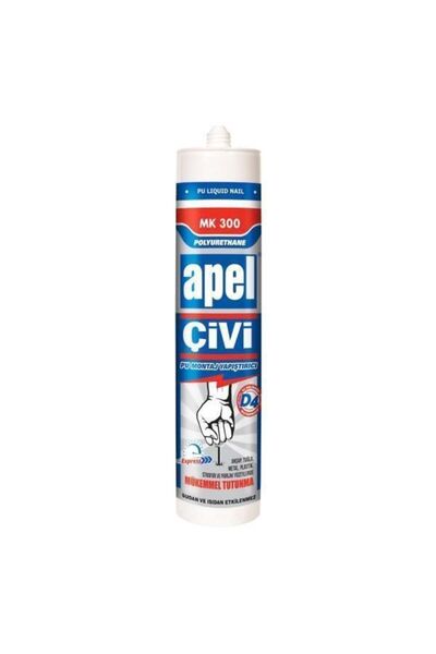 APEL Pu Montaj Yapıştırıcı Sıvı Çivi 300 gr