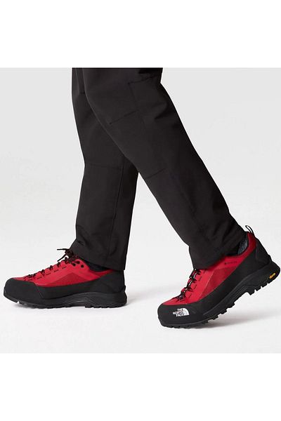THE NORTH FACE Men's Trekking Trail Shoes - Verto Alpine Gore-Tex Red