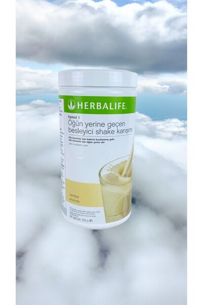 Herbalife Formül 1 Öğün Yerine Geçen Besleyici Shake Karışımı Vanilya Aromalı 550 gr 2 Adet