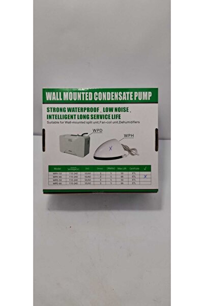 YEŞİLYURT AVM KLİMA DRENAJ POMPASI APLİK ÜÇGEN TİPİ MD-WPH-66 SARCOOL 25260315