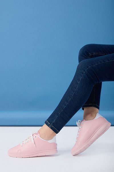TOFİSA Light White Pink Women's Sneakers - 22076