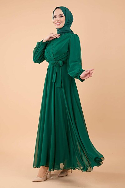 TOFİSA 23864-ZUMRUT Dress