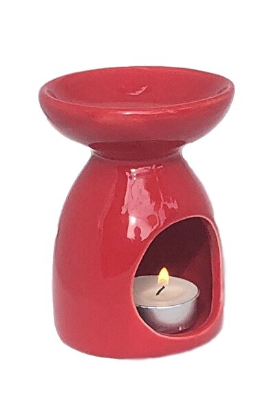 Decorative Red Steamer Candle Gift