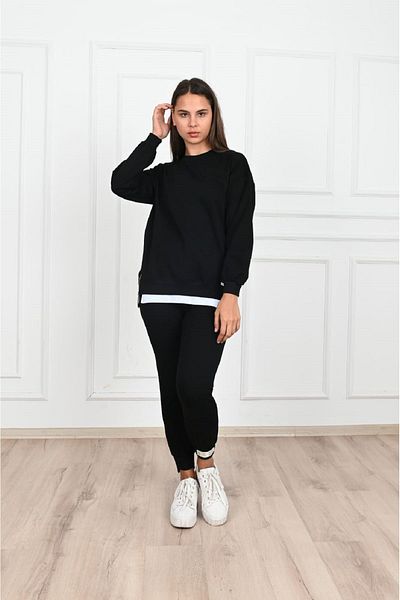 Koza Butik Γυναικεία αθλητική φόρμα με φερμουάρ - 3422-23