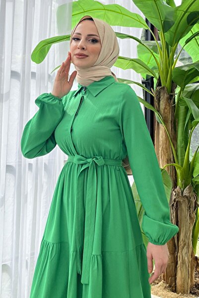 TOFİSA ACIK-GREEN Dress
