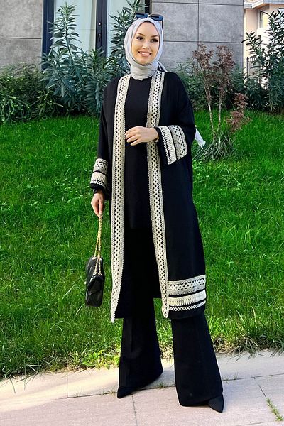 TOFİSA 10166-كيمونو أسود