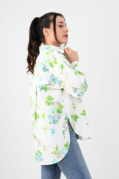 Koza Butik Cămașă cu model pentru femei 1674-25-1