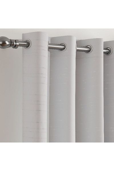 Home Box Linear Sheer Curtain Pair - 140x300 cm