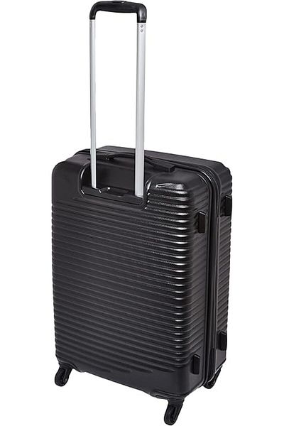 American Tourister حقيبة أمتعة صلبة متوسطة الحجم من Sky Park، سوداء، ضمان عالمي لمدة 3 سنوات