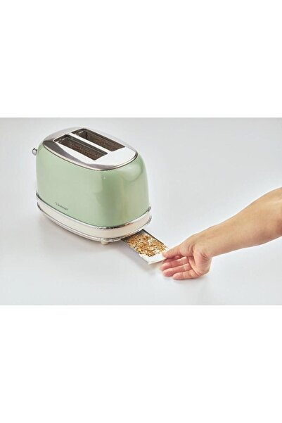 ARIETE Vintage Kettle Green 1.7 Liter Ariete Vintage Toaster Green