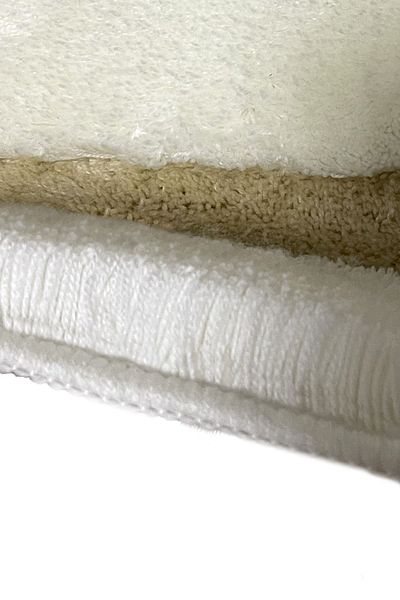 Chilai Home Μοκέτα μπάνιου Quadrato Stone 70x120 cm - Αντιολισθητική βάση, Ακρυλικό που πλένεται