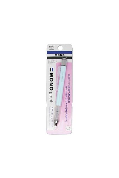 Tombow Ice Blue 0.5 Mm Versatil Pen with Blister - Mono Graph Pastel