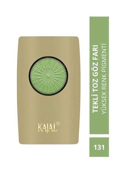 KAJAL Zeytin Yeşili Tekli Göz Farı & Olivine Single Eyeshadow - No: 131