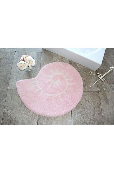 Chilai Home Μοκέτα μπάνιου Pink Helix - Ακρυλικό με πλενόμενη και αντιολισθητική βάση