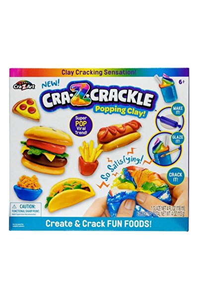 CrazArt CraZCrackle Clay ابتكر وكسر الأطعمة الممتعة
