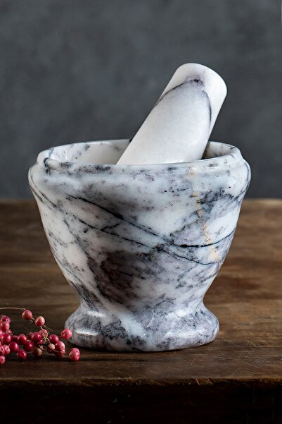 Demy Craft Mermer Havan Seti El Yapımı