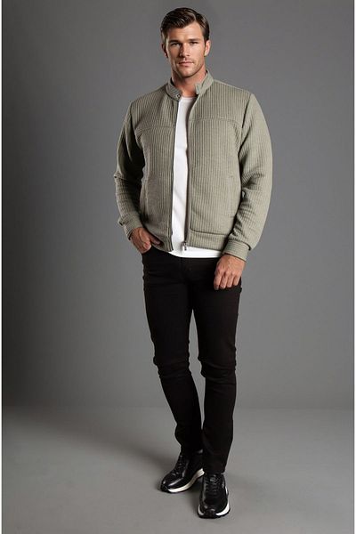 JR9 Men's Khaki Trousers Cardigan 5005