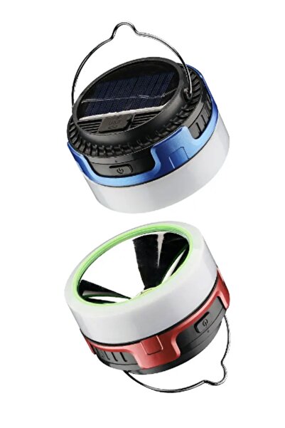 gaman Solar Güneş Panelli Kancalı Kamp Çadır Lambası-Acil  Durum Işıldağı 5 M...