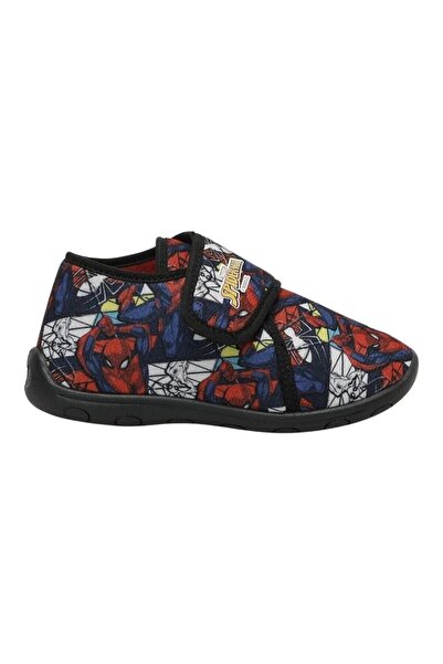 SPIDERMAN Spıderman 101437045 Grel P3pr Çocuk Panduf Ayakkabı Siyah Siyah
