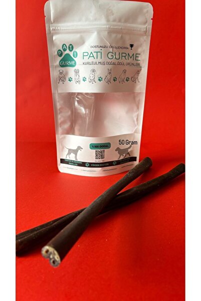Pati Gurme Naturel Kolajen Stick 30cm 2 Adet 100 gram %100 Doğal Köpek Ödül M...