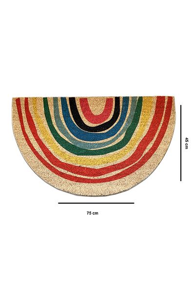 Chilai Home Coco Porque 45x75 Cm Natural Koko Bristle Mat, India Natural Door Mat