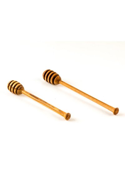Demy Craft Olive Wood Handmade 2 Piece Wooden Honey Spoon