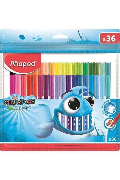Maped Ocean Felt Pen 36 Colors3154148457251