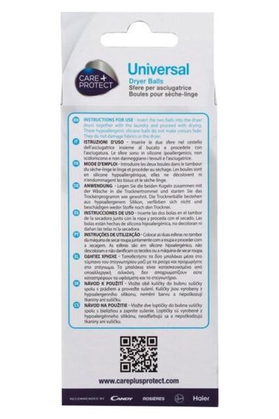 Care Protect HOOVER CARE + PROTECT ÜNİVERSAL KURUTUCU TOPLARI