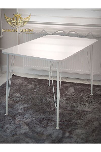 BY HAKAN AŞKIN Beyaz Ayaklı 70x110 Cm White Eclipse 2024 Mutfak - Çalışma - B...