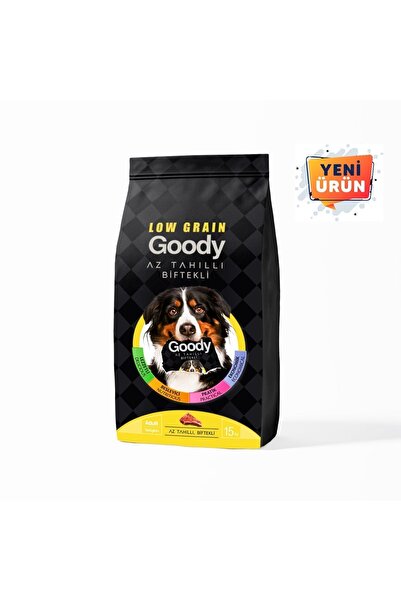 Goody Low Grain "Az Tahıllı" With Steak " Biftekli" Yetişkin Köpek Maması 15Kg