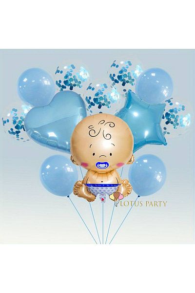 LOTUS PARTY Baby Boy Hospital Room Decoration - Newborn Boy Room Decoration