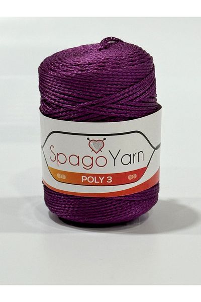 BALIM ÖRGÜ EVİ Polyester Macrame Spago Yarn Honey Knit - 100gr sy160