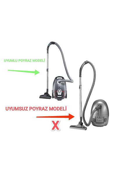 MFS Vestel Poyraz a 7500 - Compatible Vacuum Cleaner Hose (Attention! Second Image Onesie)