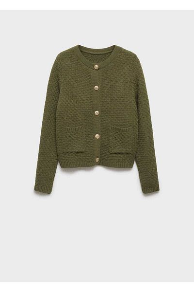 MANGO Woman Knit Jacket --