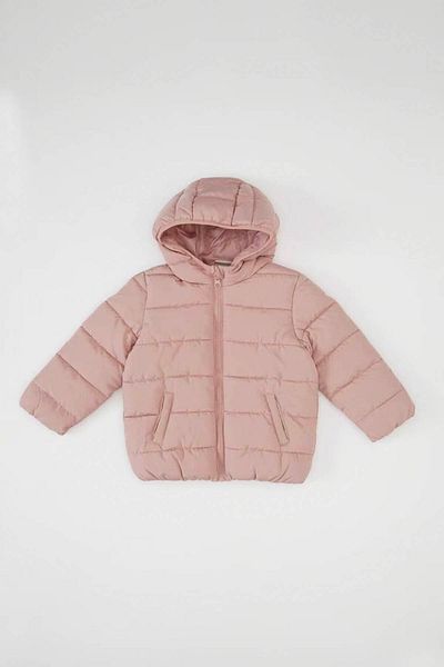 DeFacto Rose Patterned Baby Girl Coat - C5317A5/Br154