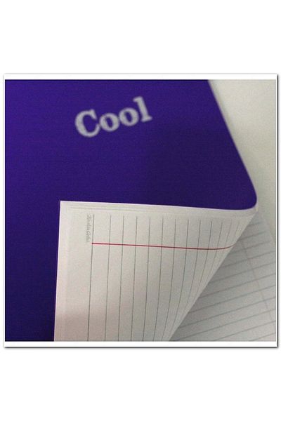 KESKİN COLOR Sharp Cool Stitched Pp Cover Notebook A4 40 YpStriped