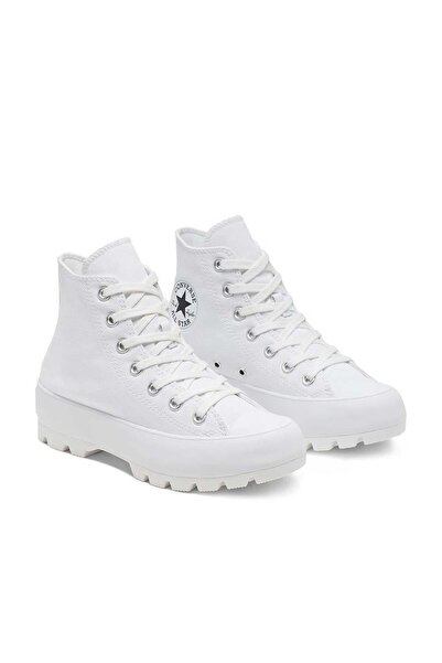 Converse Pantofi albi unisex Chuck Taylor All Star Lugged