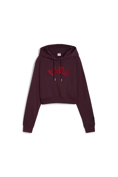 Puma Дамски суитшърт с удобна кройка - класически