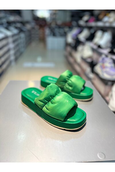 Alphus Ειδικό ύφασμα Punto Εισαγόμενες Επίπεδες Γυναικείες Παντόφλες