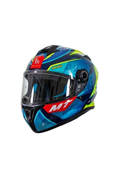 MT Kask Mt Targo S Dıogo Moreıra C7 Parlak Mavi