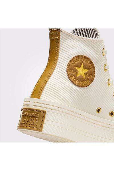 converse Chuck Taylor All Star moderní zvedací platforma manšestrové dámské tenisky