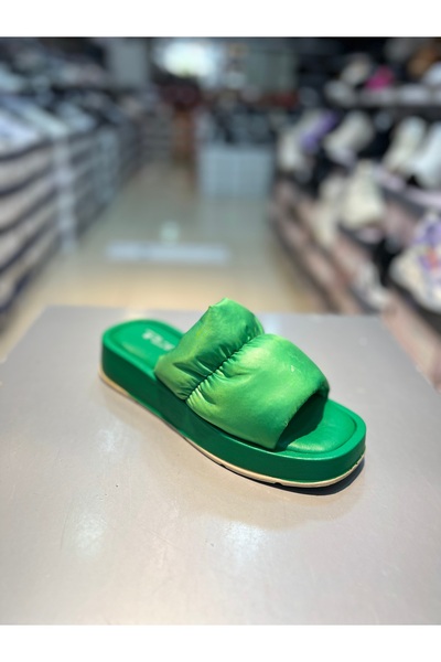 Alphus Ειδικό ύφασμα Punto Εισαγόμενες Επίπεδες Γυναικείες Παντόφλες